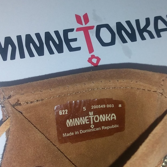 High Top Minnetonka Fringe Moccasins - Picture 6 of 6